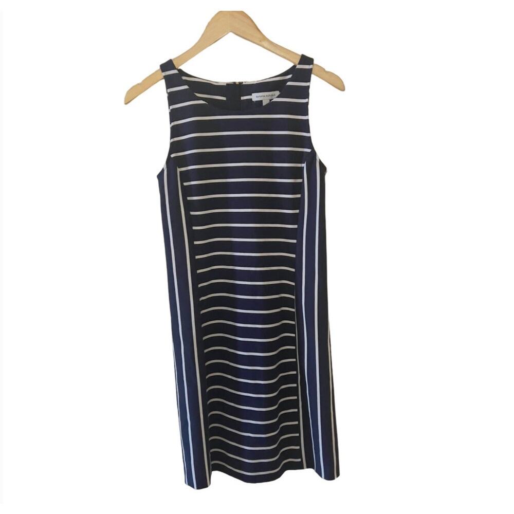 Banana Republic Striped Sleeveless Dress Size 4